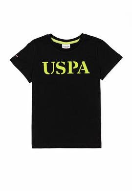 Çocuk Siyah Bisiklet Yaka Tişört - 50248206062