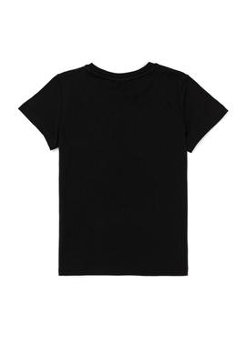 Çocuk Siyah Bisiklet Yaka Tişört - 50248206062