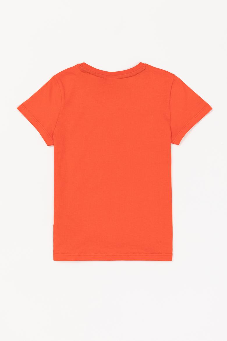 Çocuk Kırmızı Bisiklet Yaka Tişört - 50251777214