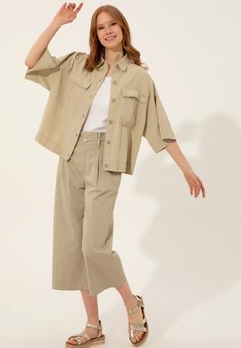 Kadın Taş Pantolon - 50247480048