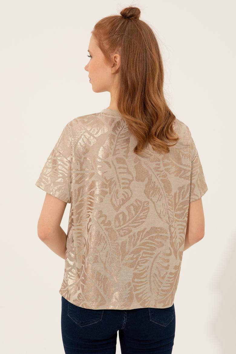 Kadın Taş Tişört - 50249009014