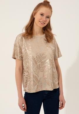 Kadın Taş Tişört - 50249009014