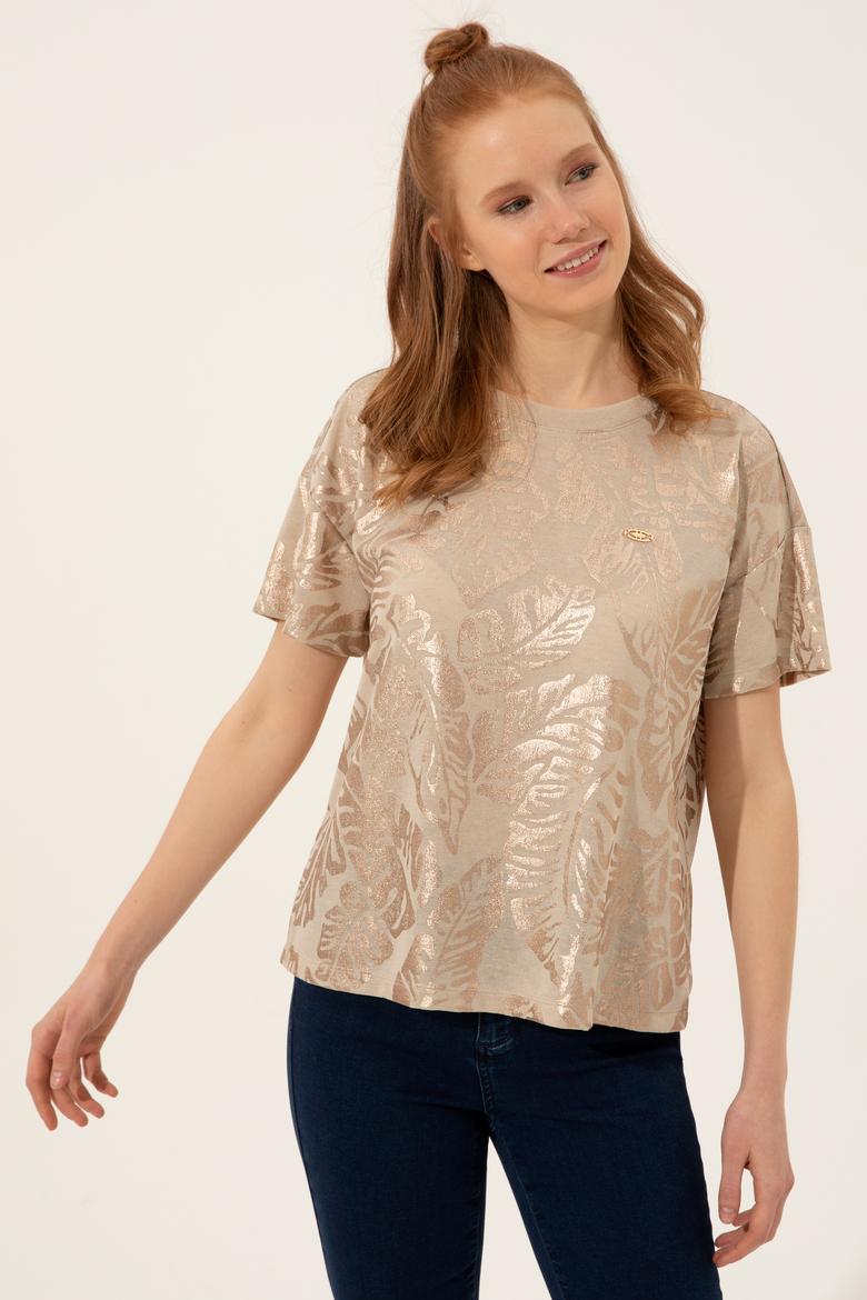 Kadın Taş Tişört - 50249009014