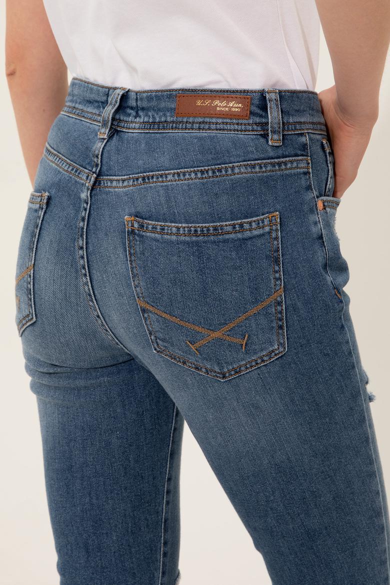 Kadın Açık Mavi Jean Pantolon - 50246400007