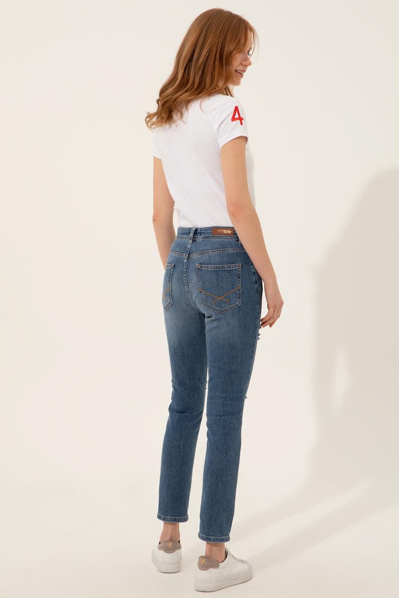 Kadın Açık Mavi Jean Pantolon - 50246400007