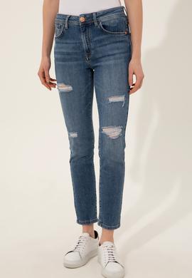 Kadın Açık Mavi Jean Pantolon - 50246400007