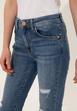 Kadın Açık Mavi Jean Pantolon - 50246400007