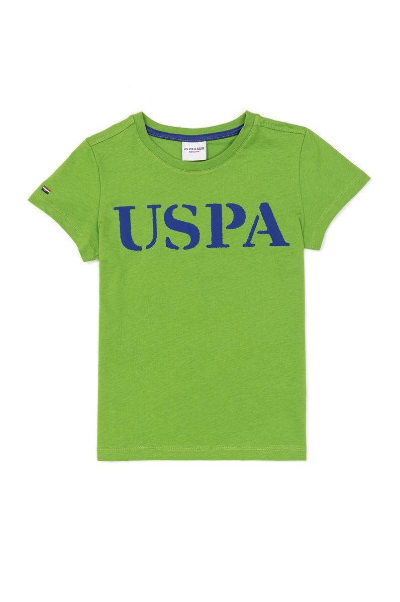 Çocuk Yeşil Bisiklet Yaka Tişört