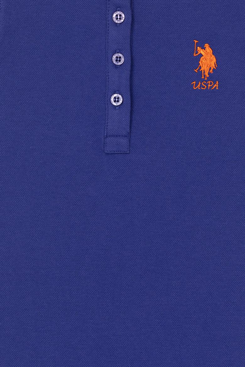 Kız Çocuk Mavi Örme Elbise - 50252203035