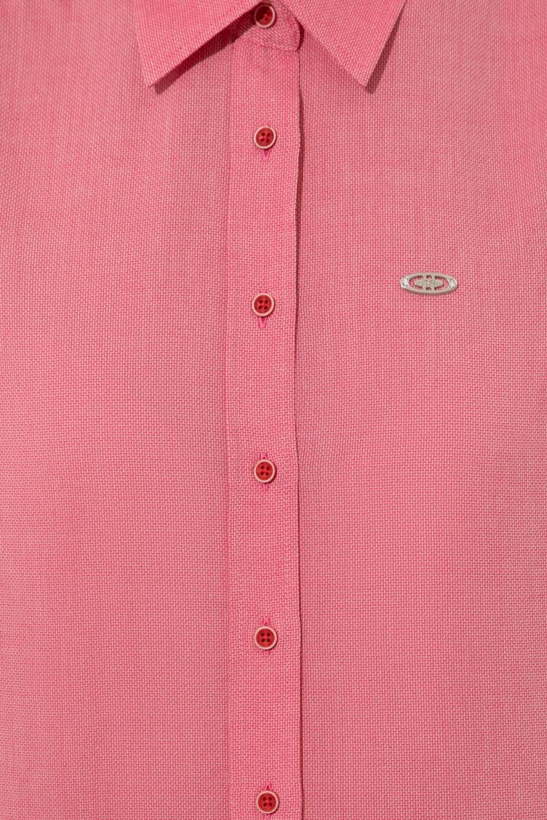 Kadın Kırmızı Uzun Kollu Gömlek - 50247092014