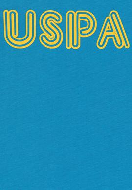 Çocuk Kobalt Mavisi Bisiklet Yaka Tişört - 50251963040