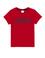 Çocuk Kırmızı Bisiklet Yaka Tişört