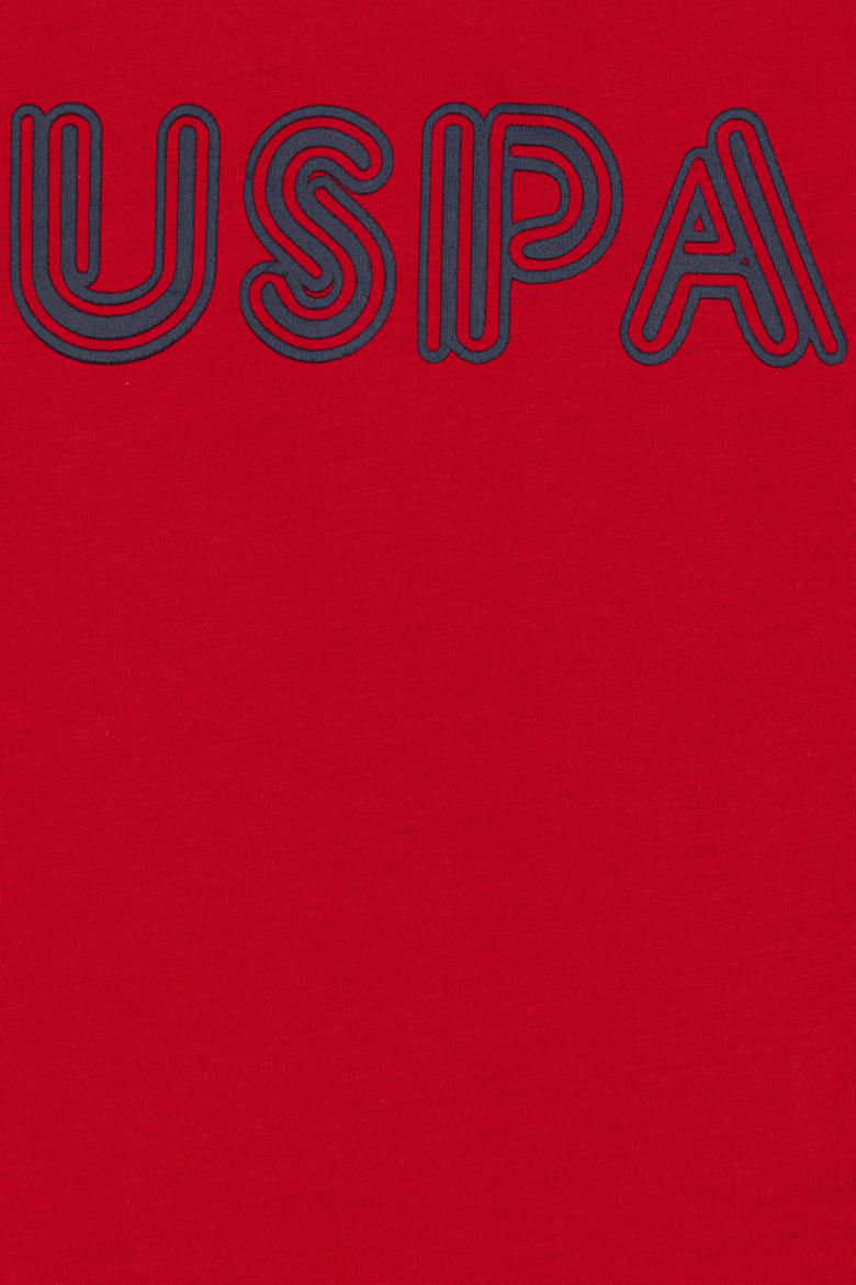 Çocuk Kırmızı Bisiklet Yaka Tişört - 50251963062