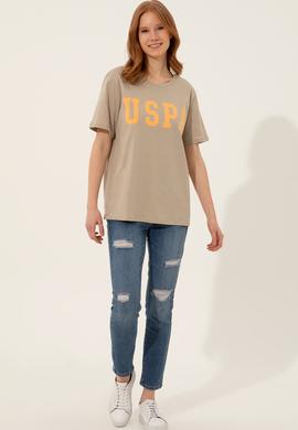 Kadın Haki Tişört - 50249001015
