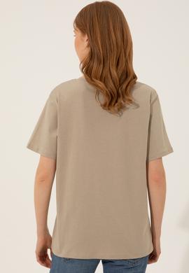 Kadın Haki Tişört - 50249001015