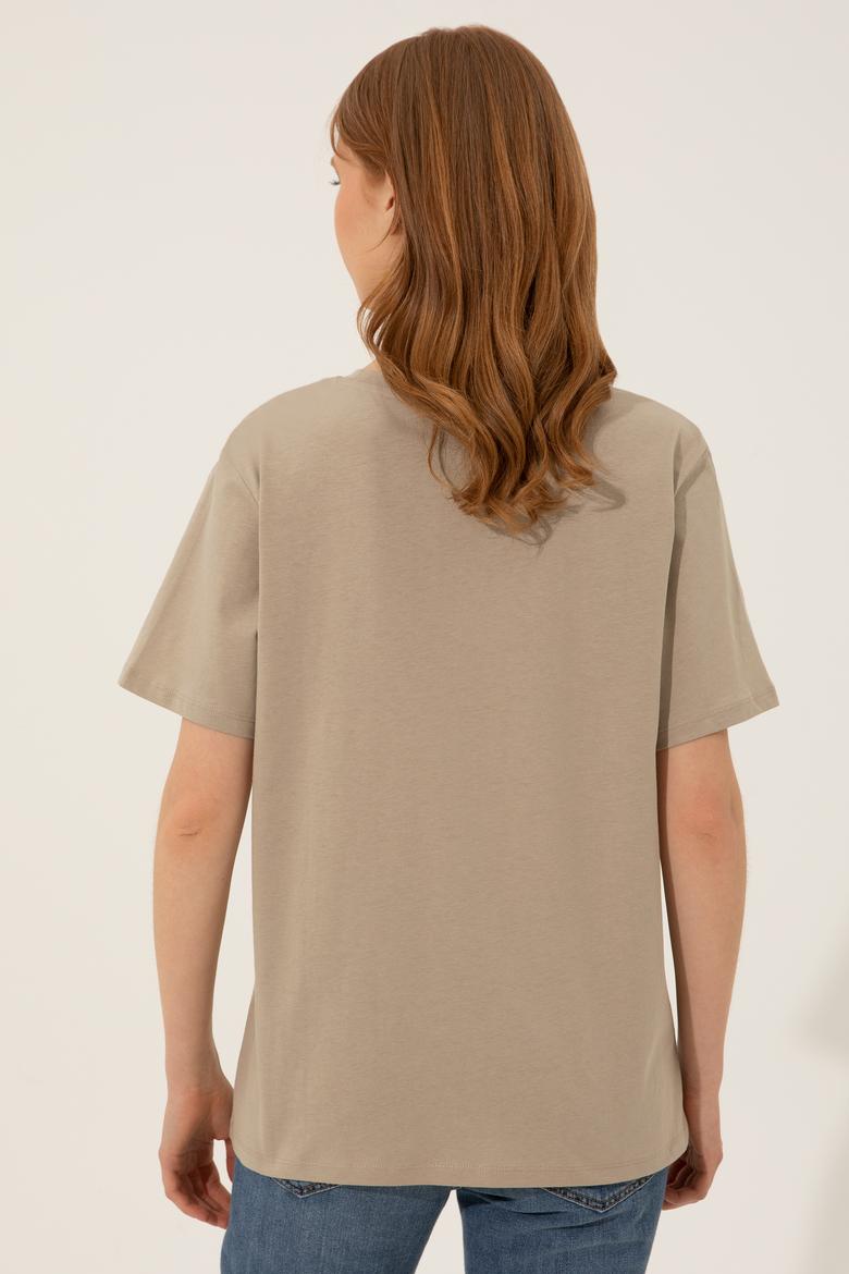 Kadın Haki Tişört - 50249001015