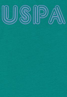 Çocuk Koyu Mint Yeşili Bisiklet Yaka Tişört - 50251963051