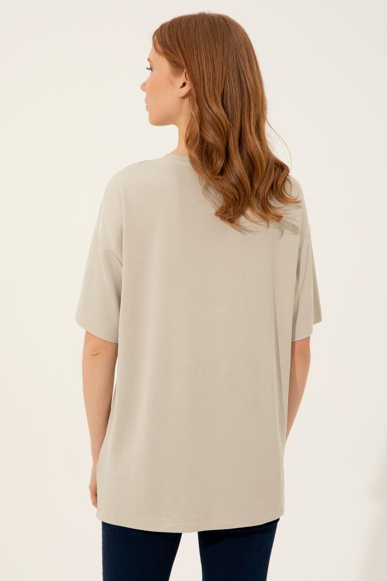Kadın Taş Tişört - 50249054016