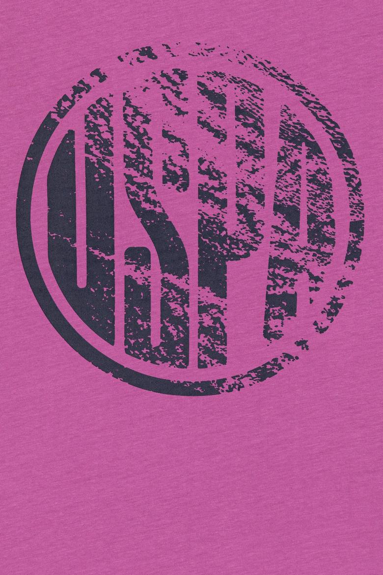 Çocuk Menekşe Bisiklet Yaka Tişört - 50247353059