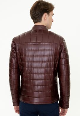 Erkek Bordo Deri Mont Kaban - 50255933011
