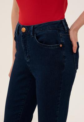 Kadın Koyu Mavi Jean Pantolon - 50246899002