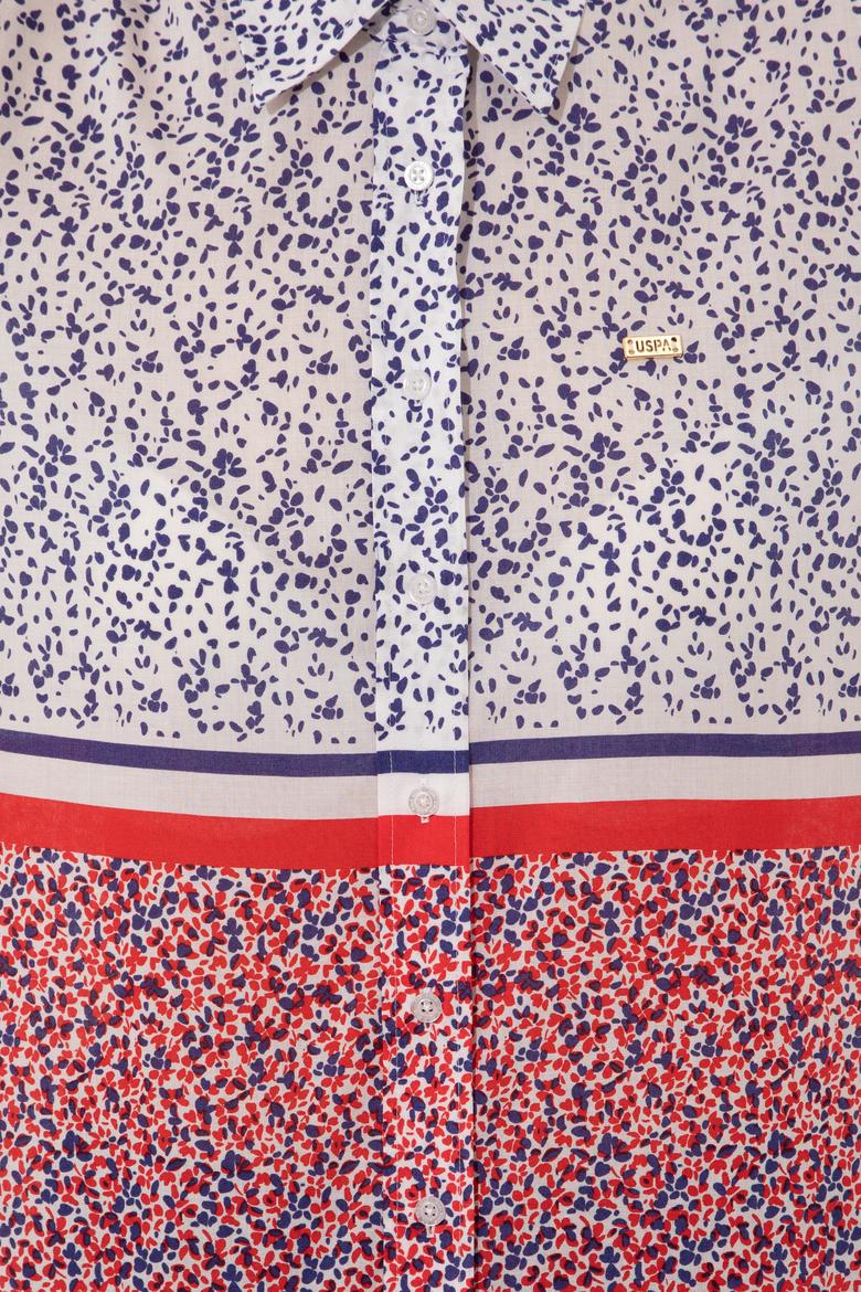 Kadın Kırmızı Uzun Kollu Gömlek - 50247278003