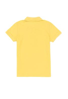 Erkek Çocuk Açık Sarı Polo Yaka Tişört - 50248100002
