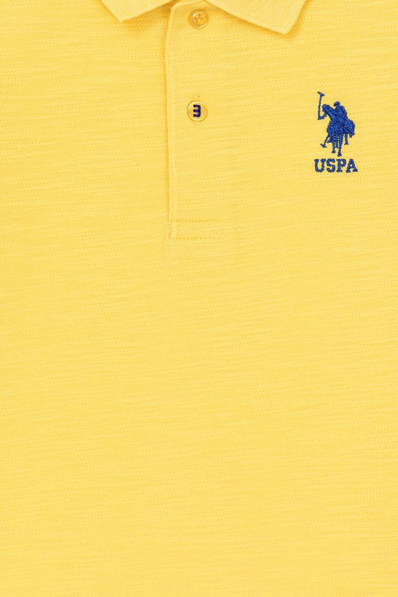 Erkek Çocuk Açık Sarı Polo Yaka Tişört - 50248100002