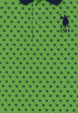 Erkek Çocuk Yeşil Polo Yaka Tişört - 50248942022