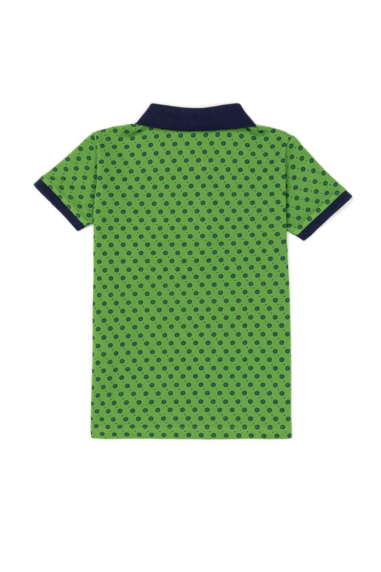 Erkek Çocuk Yeşil Polo Yaka Tişört - 50248942022