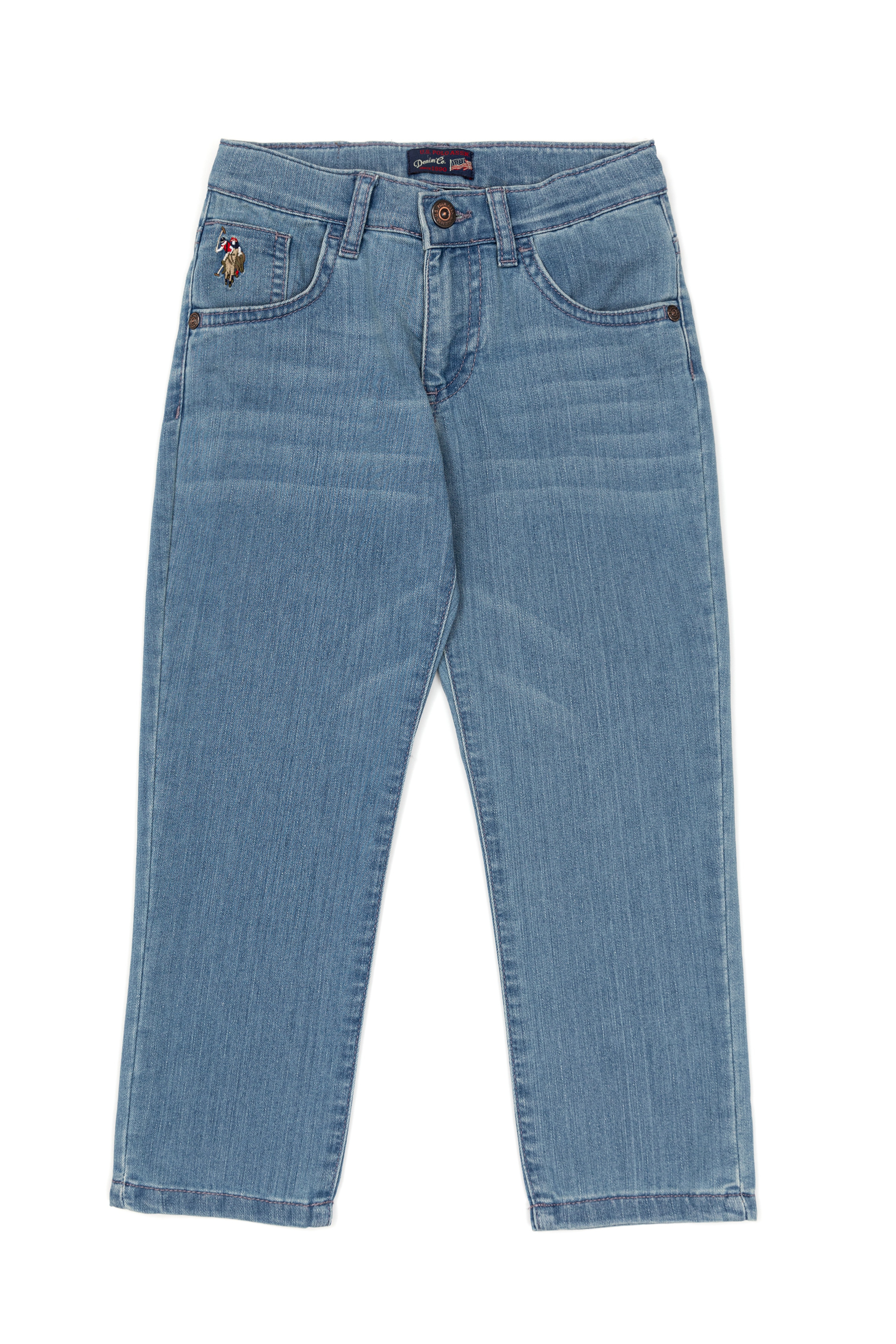 Erkek Çocuk Mavi Denim Pantolon - Image 3