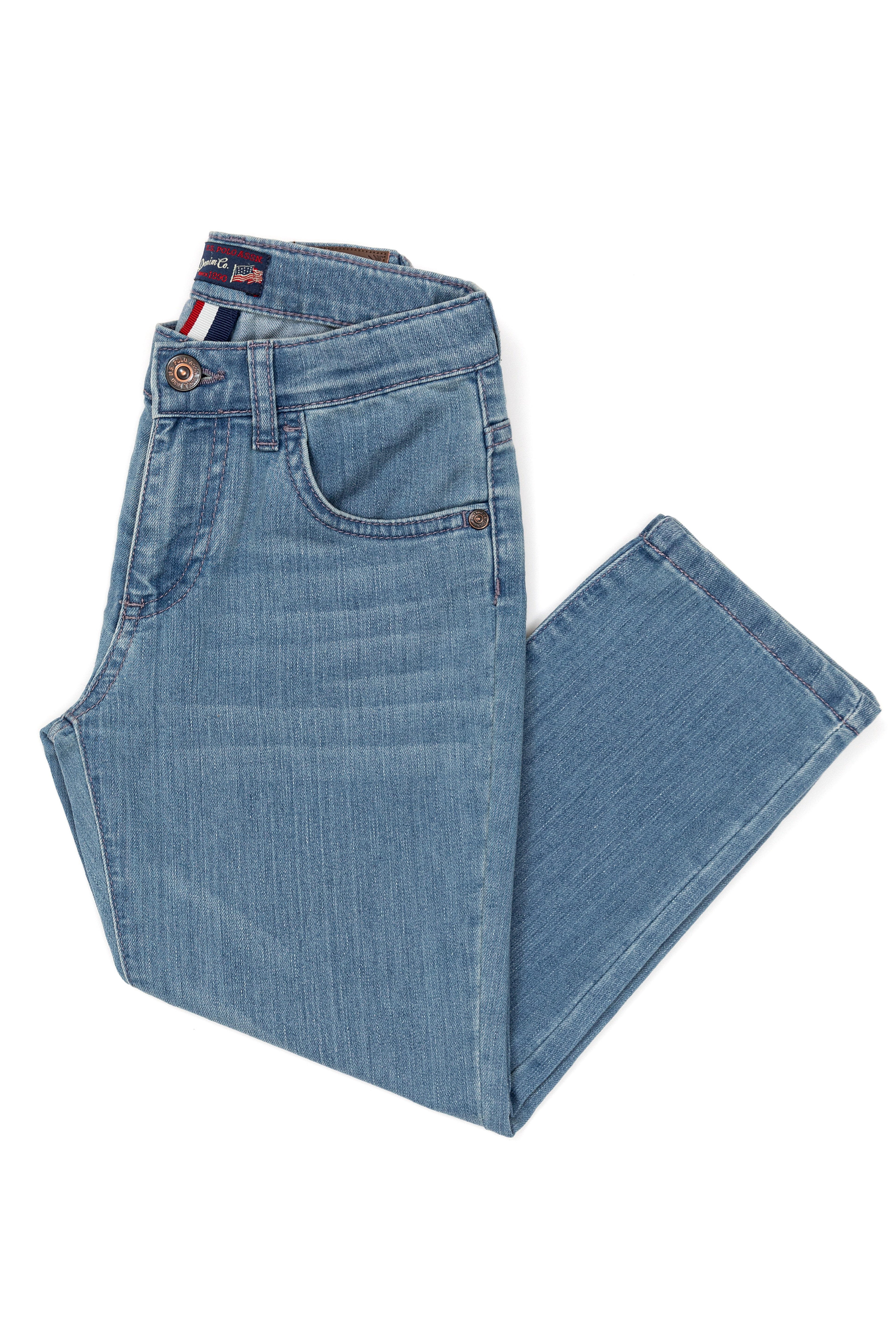 Erkek Çocuk Mavi Denim Pantolon - Image 2