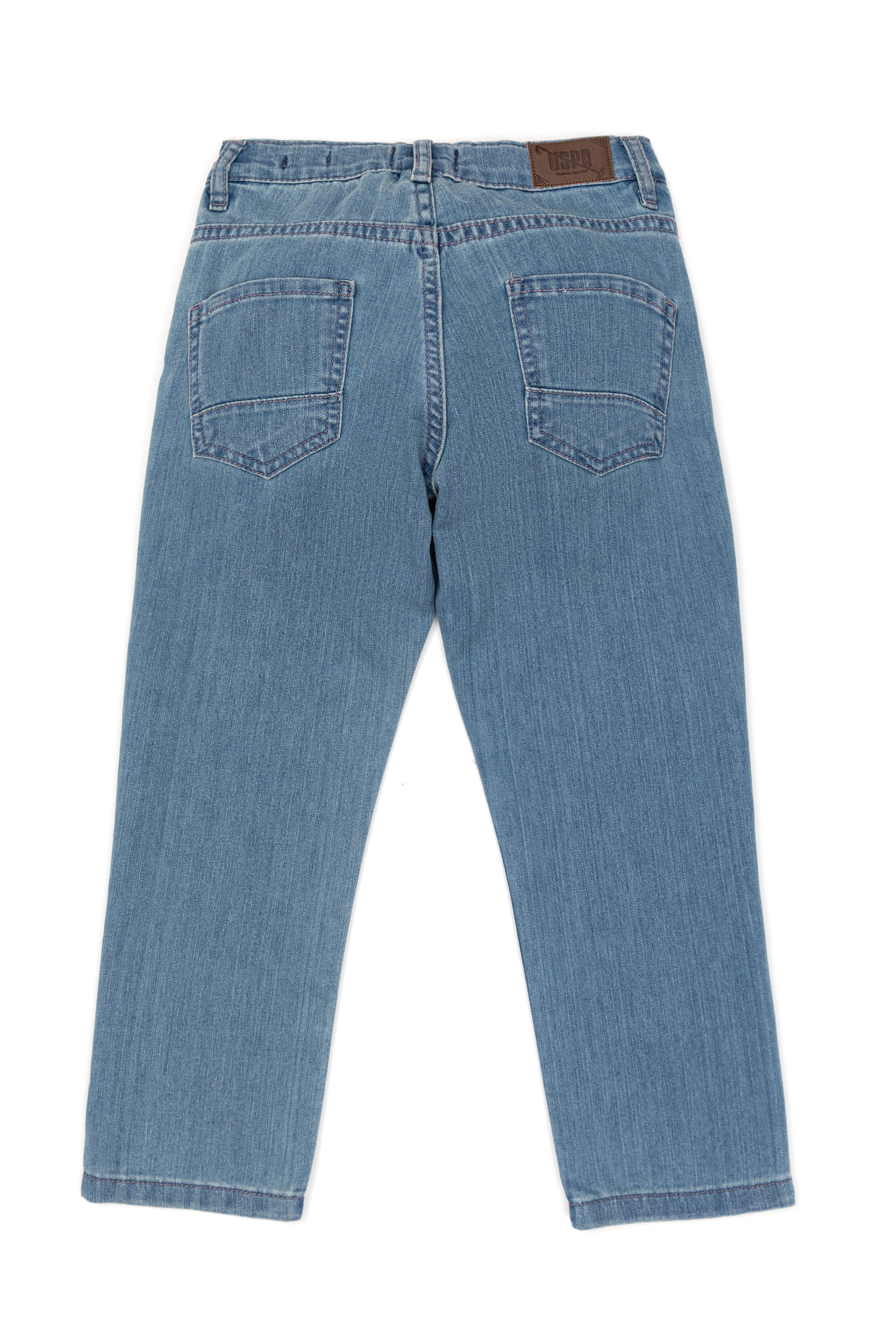 Erkek Çocuk Mavi Denim Pantolon - Image 4