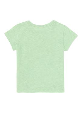 Kız Çocuk Mint Yeşili Tişört Basic - 50253146168