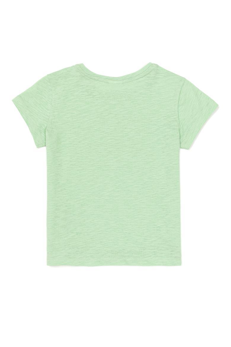 Kız Çocuk Mint Yeşili Tişört Basic - 50253146168