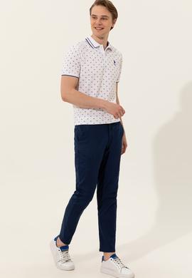 Erkek Lacivert Kanvas Pantolon - 50246104009