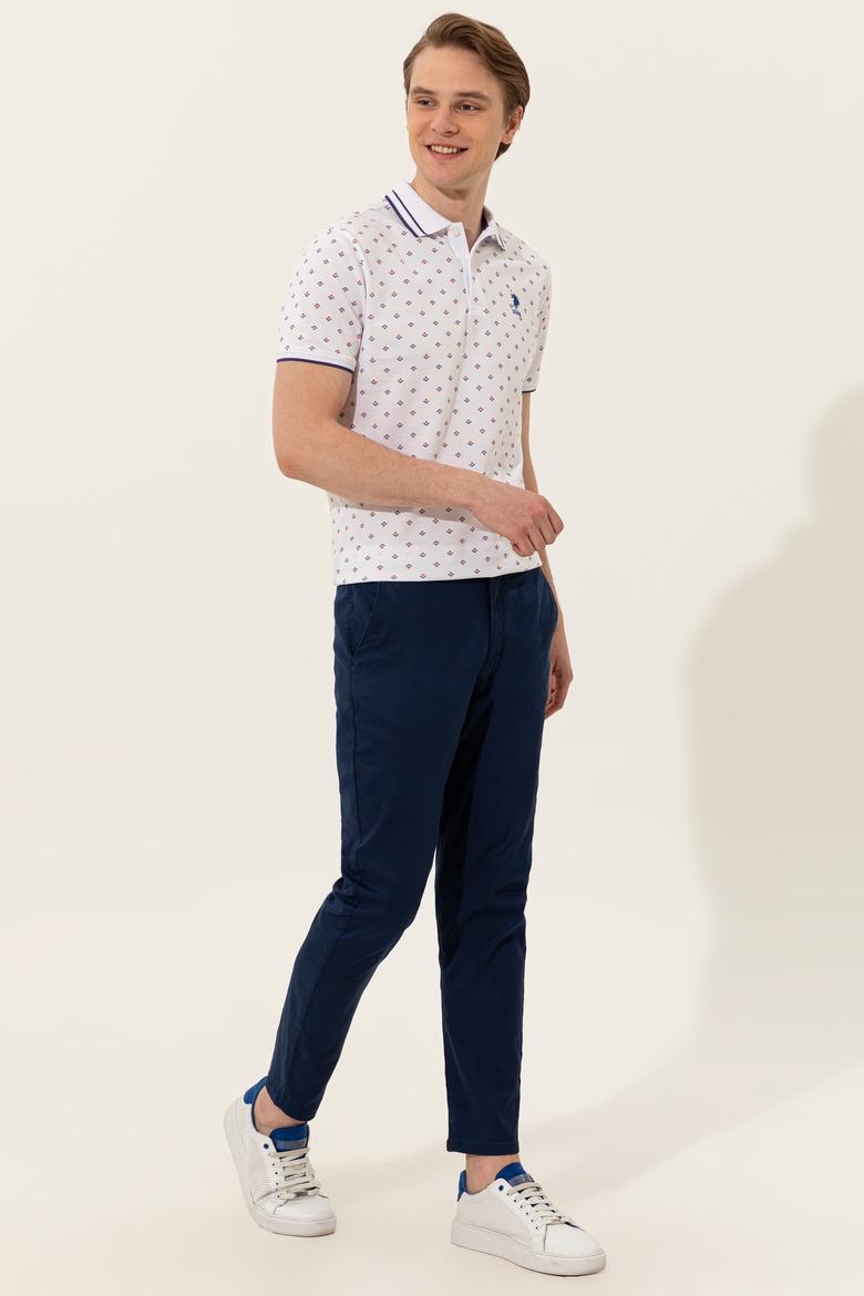 Erkek Lacivert Kanvas Pantolon - 50246104009