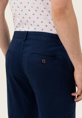 Erkek Lacivert Kanvas Pantolon - 50246104009