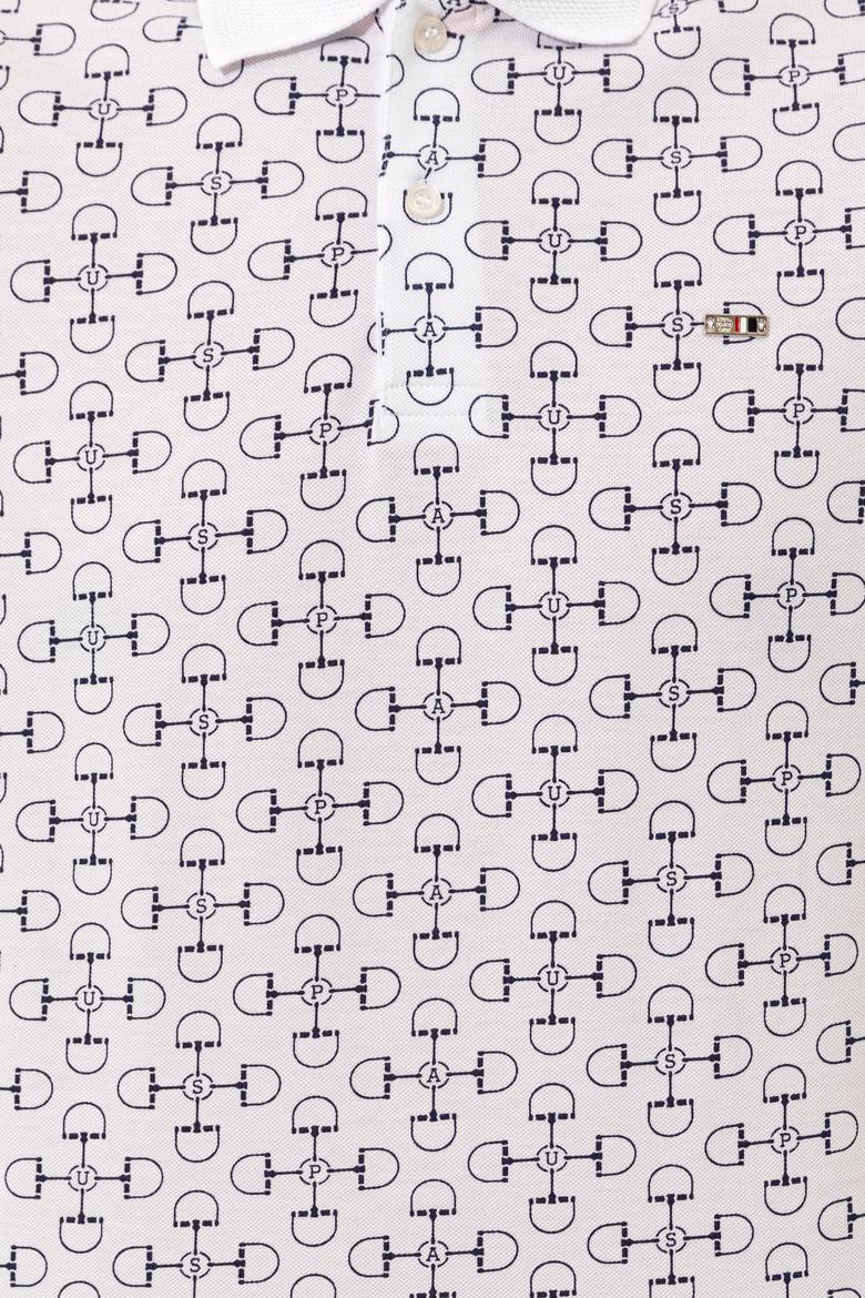 Erkek Beyaz Polo Yaka Tişört - 50249169008