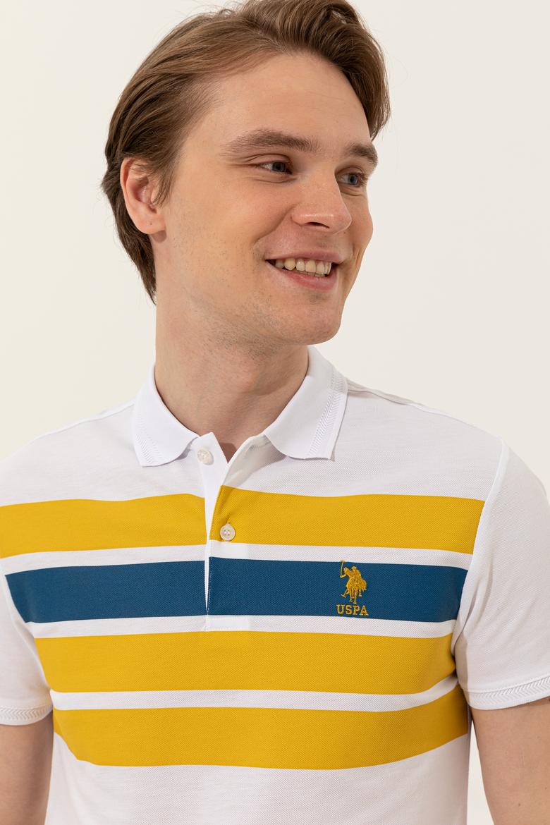 Erkek Safran Polo Yaka T-Shirt - 50249175017