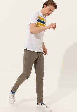 Erkek Safran Polo Yaka T-Shirt - 50249175017