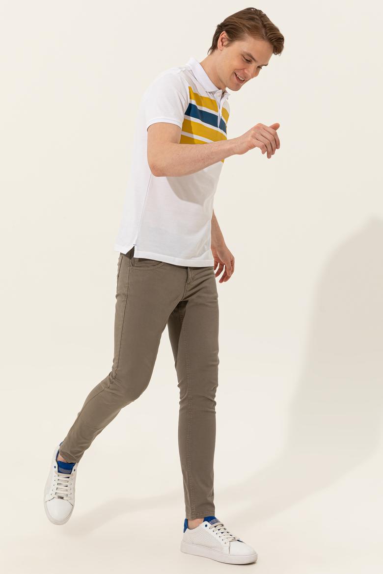 Erkek Safran Polo Yaka T-Shirt - 50249175017