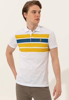Erkek Safran Polo Yaka T-Shirt - 50249175017