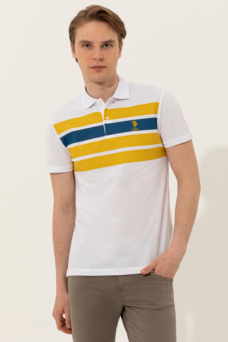 Erkek Safran Polo Yaka T-Shirt