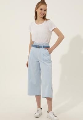 Kadın Açık Mavi Pantolon - 50247480019