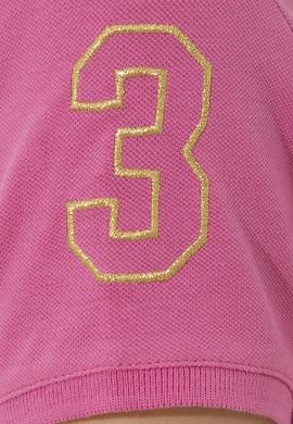 Kadın Pembe Polo Yaka Örme Elbise - 50246277110