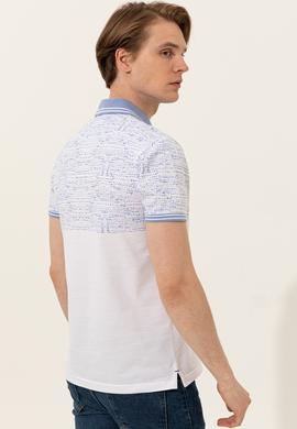 Erkek Koyu Mavi Polo Yaka Tişört - 50249183007