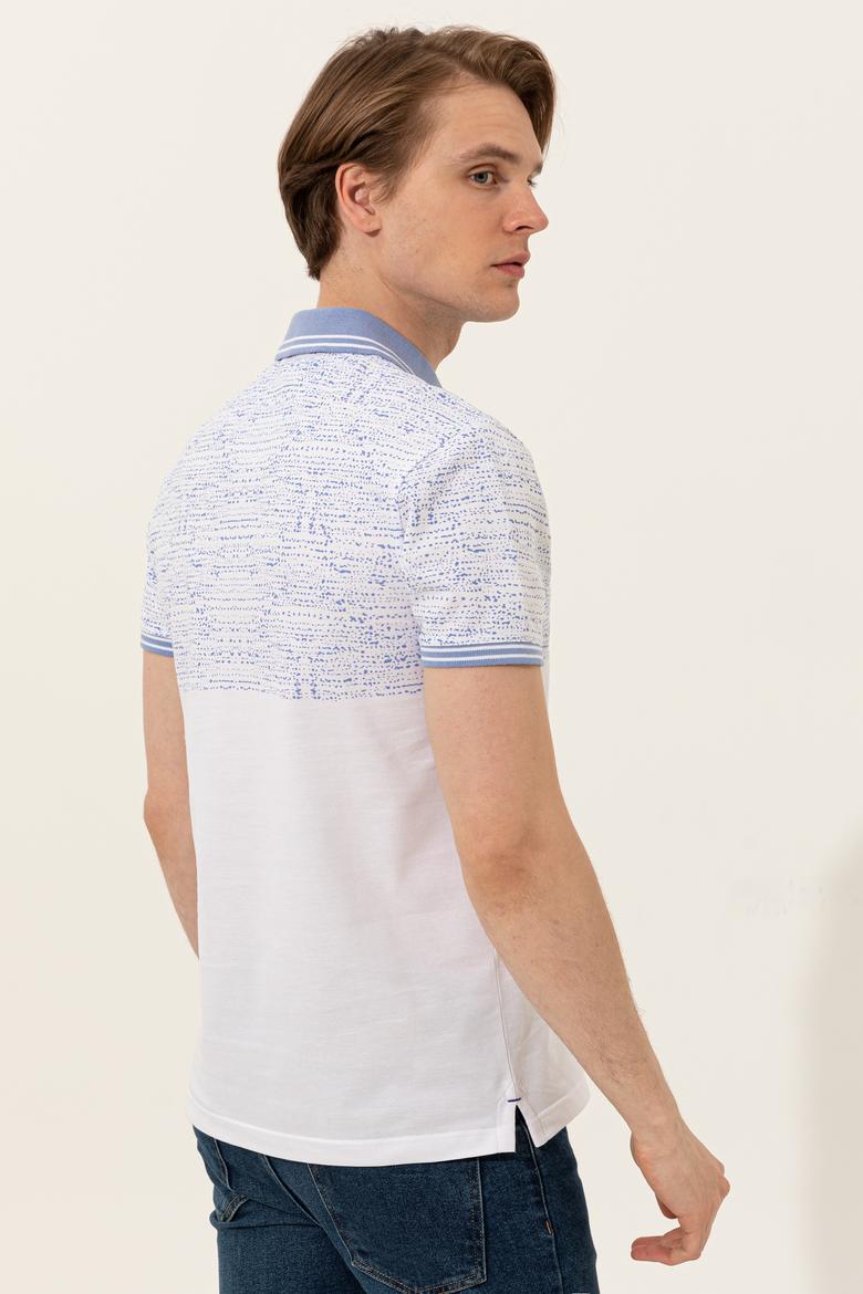 Erkek Koyu Mavi Polo Yaka Tişört - 50249183007