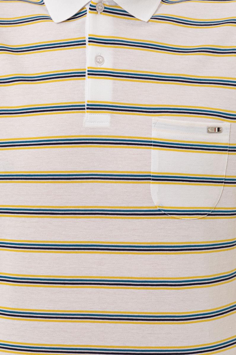 Erkek Beyaz Polo Yaka Tişört