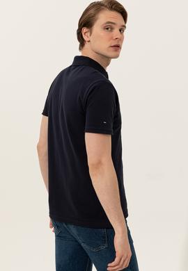 Erkek Koyu Lacivert Basic Tişört - 50248556120